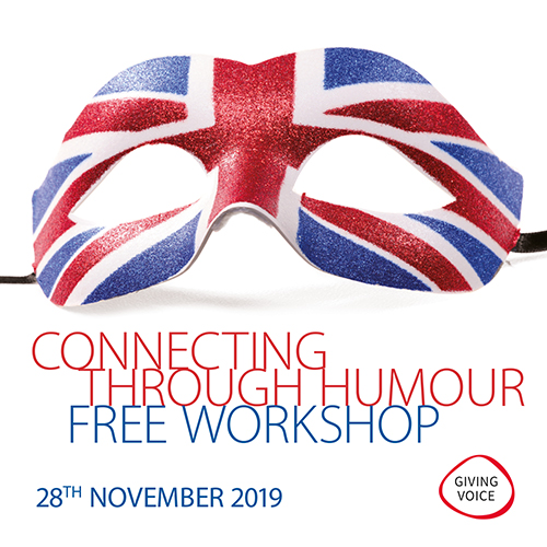 Giving Voice - Connecting Through Humour workshop main